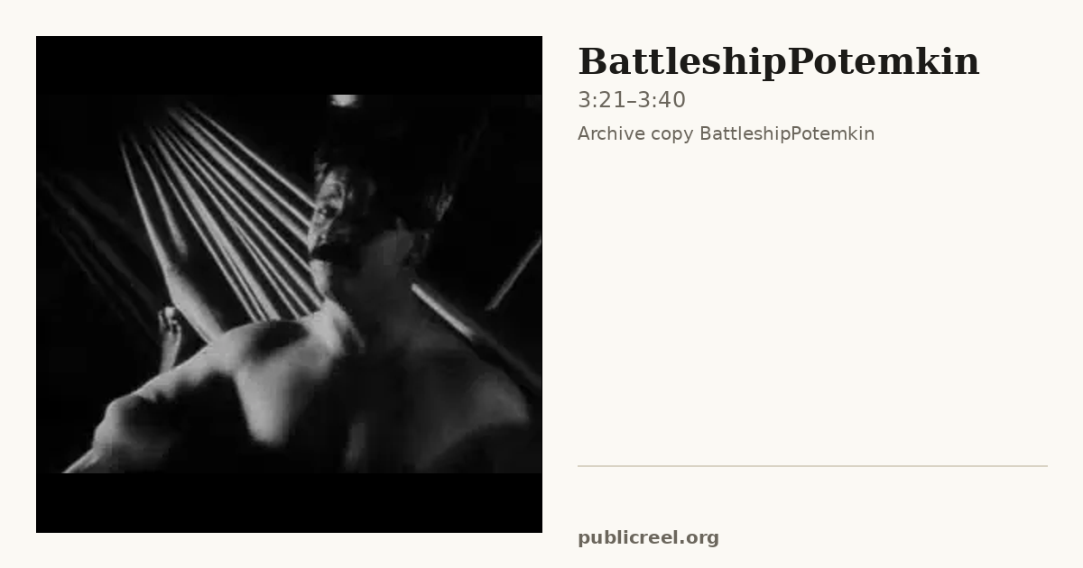 Frame from BattleshipPotemkin at 3:21