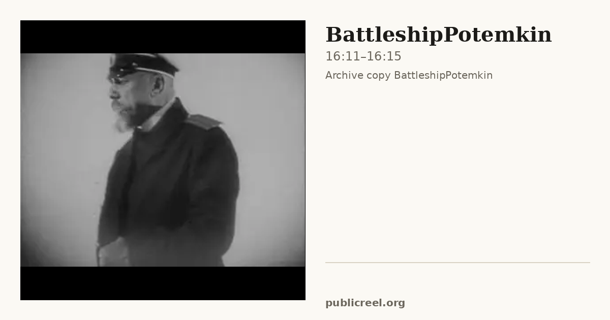 Frame from BattleshipPotemkin at 16:11