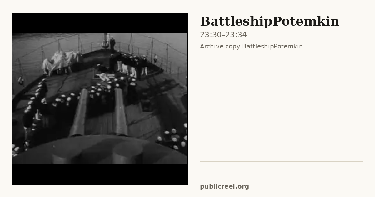 Frame from BattleshipPotemkin at 23:30