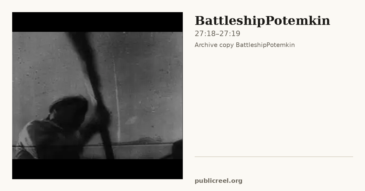 Frame from BattleshipPotemkin at 27:18
