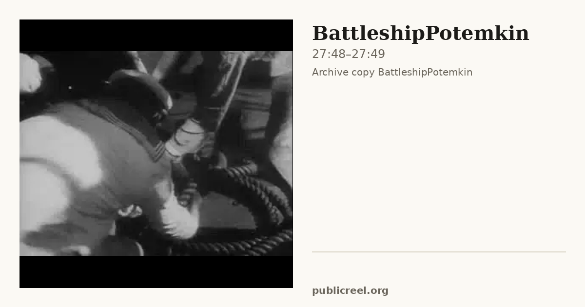 Frame from BattleshipPotemkin at 27:48