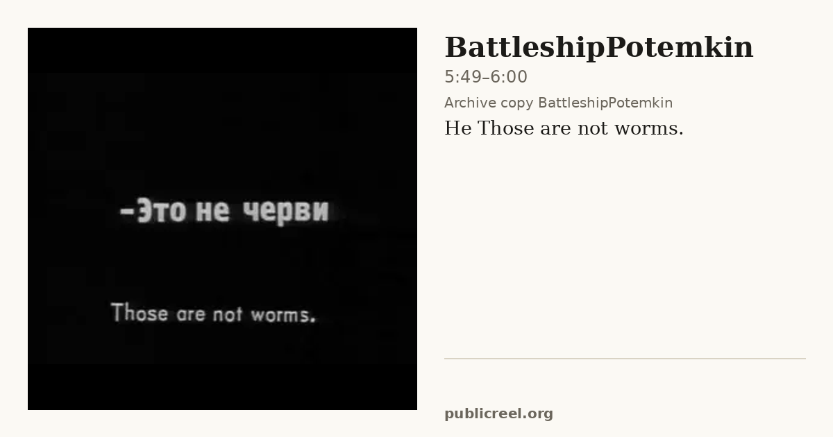 Frame from BattleshipPotemkin at 5:49