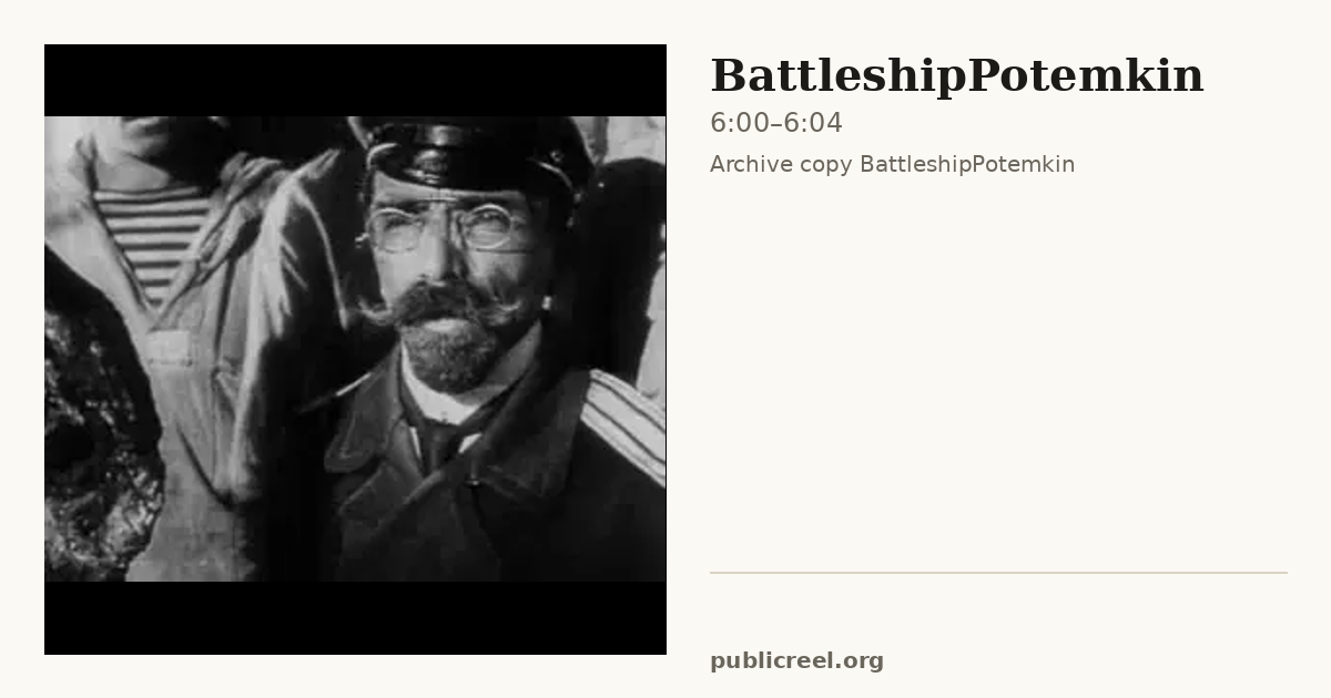 Frame from BattleshipPotemkin at 6:00