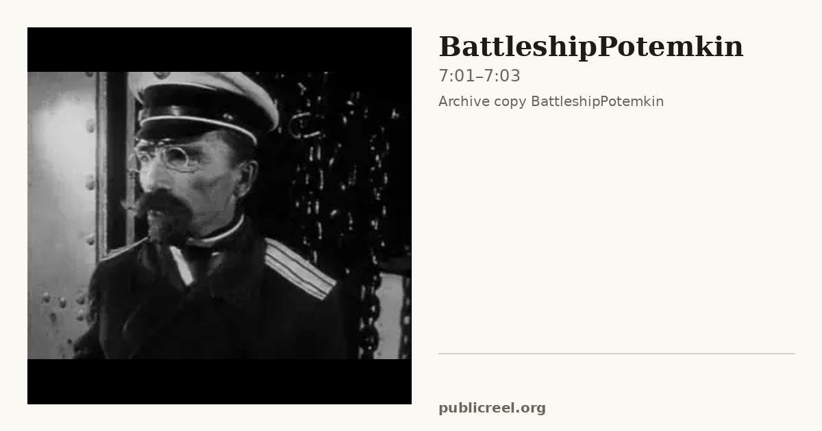 Frame from BattleshipPotemkin at 7:01