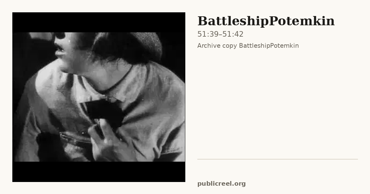 Frame from BattleshipPotemkin at 51:39