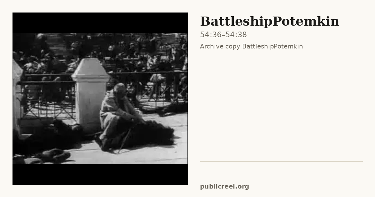 Frame from BattleshipPotemkin at 54:36