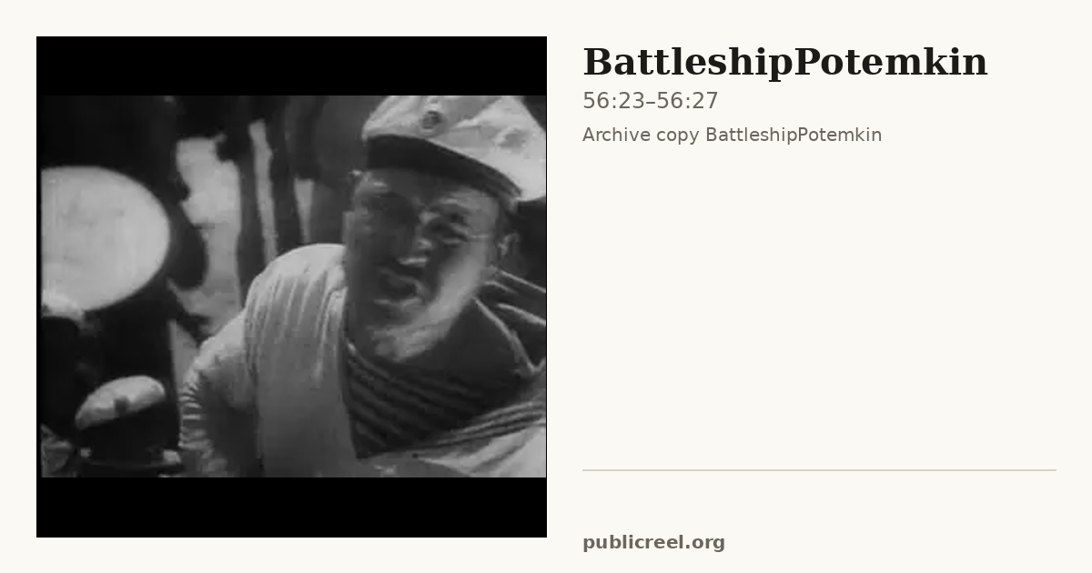 Frame from BattleshipPotemkin at 56:23