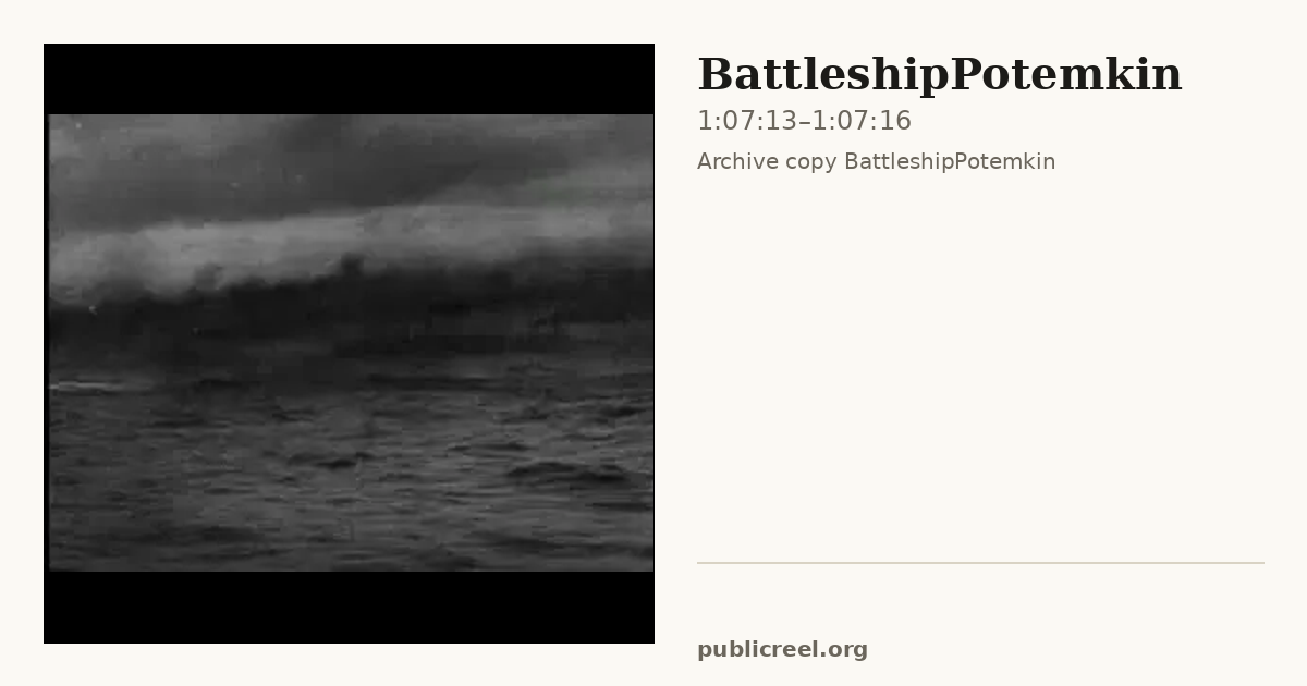Frame from BattleshipPotemkin at 1:07:13