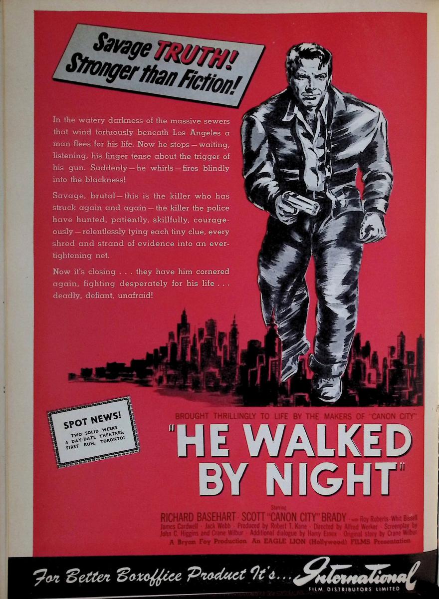 Image from He Walked by Night